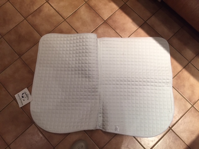 On Course White Full size Square Pad NWT