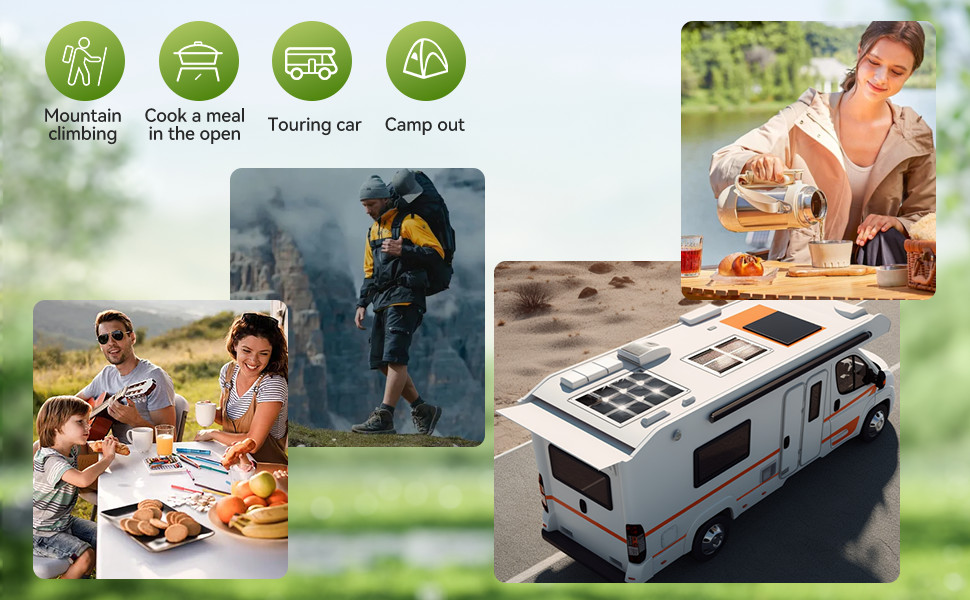 400W Portable Foldable Solar Panel Kit