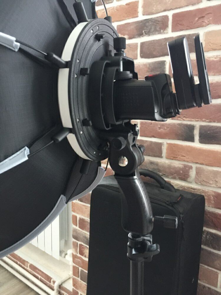 65cm TRIOPO Flashlight Handgrip Umbrella Speedlight Flash Octagon Softboxes Box