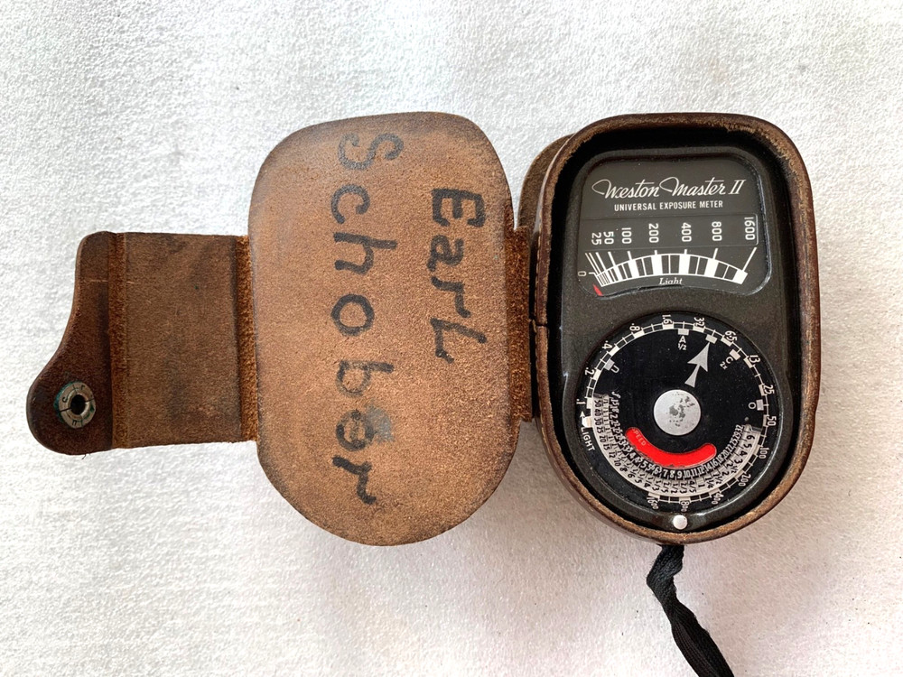 Vintage Weston Master II Camera Flash Light Universal Exposure Meter -Tested