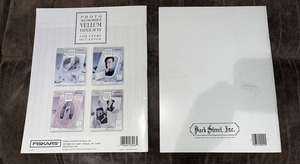 2 Rare Vintage Paper Booklets