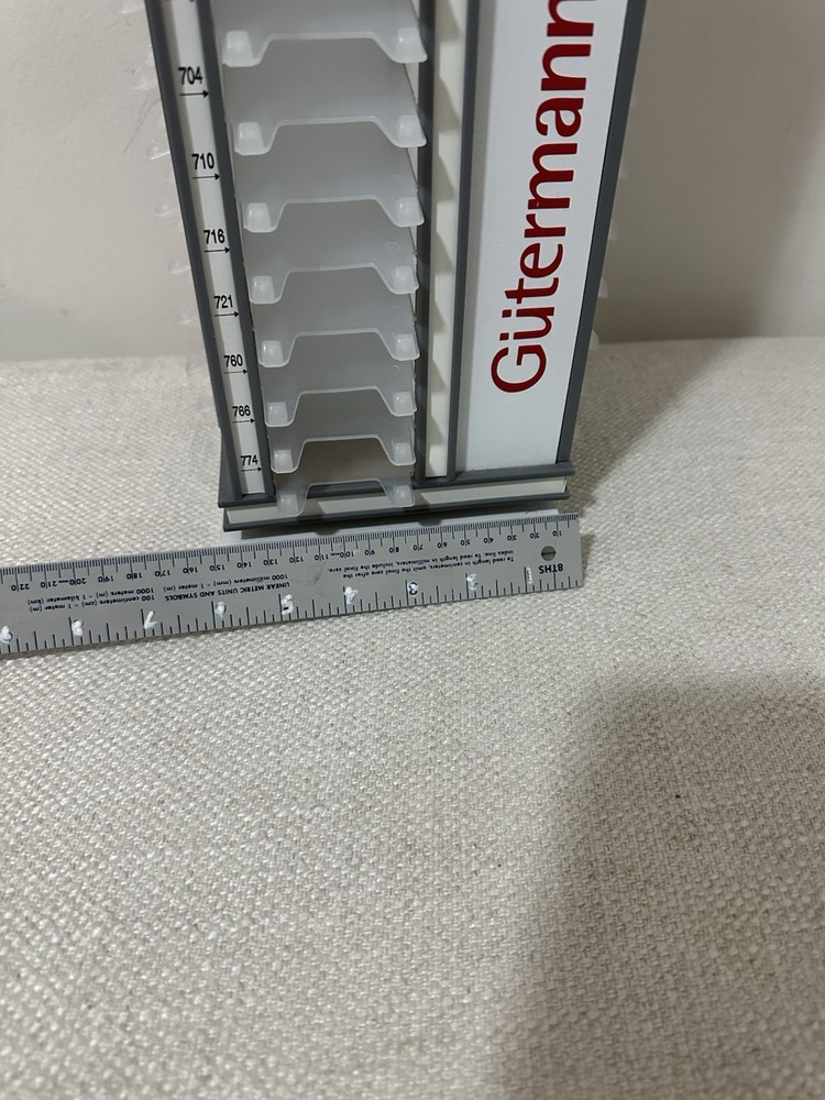 Gutermann Spinning 80 Space Sewing Thread Spool Tower Display Rack Organizer