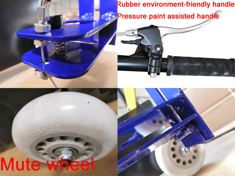 Techtongda Paint Line Striping Marking Machine Paint Striper 2 Inch -6.7 Inch