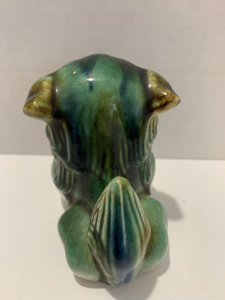 Ceramic Foo Dog Cone Incense Cover *no Underplate* 4"
