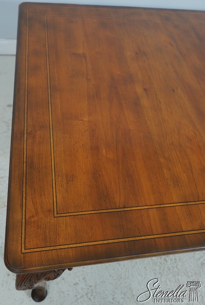 L72165: BAKER Walnut Stately Homes Dining Table