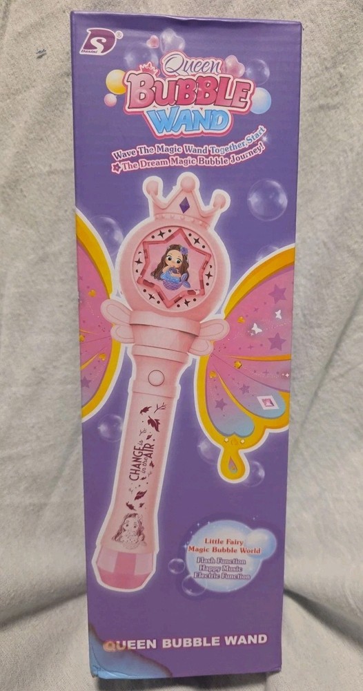 Queen Bubble Wand Snow Princess Pink