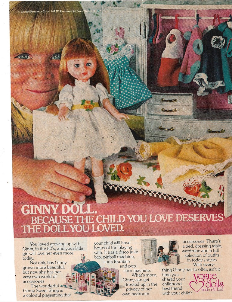 Vogue Doll Co. Ads & Catalog Pages for Identification