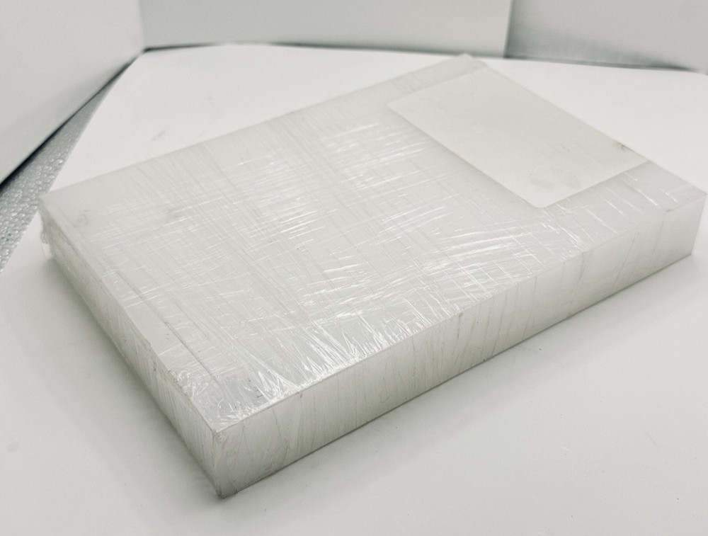 1-1/8" x 5-3/4" x 8-3/8" POLYPROPYLENE PLASTIC Block