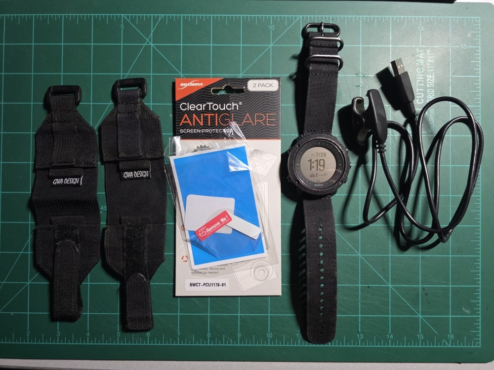Suunto Traverse Alpha Stealth bundle