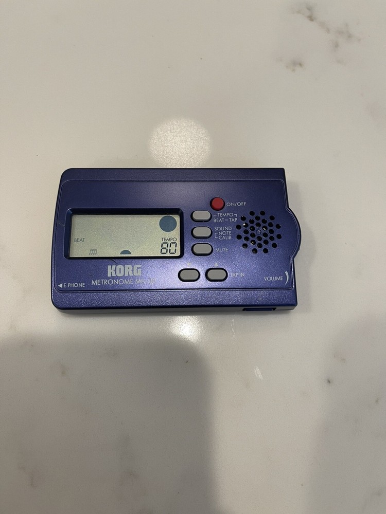 KORG Solo Metronome Blue and Black (WORKING)