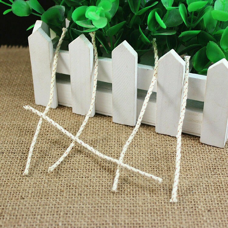 10X Copper Wire Cotton Core Wick Thread Replacement in Dispenser Oil Lighters A