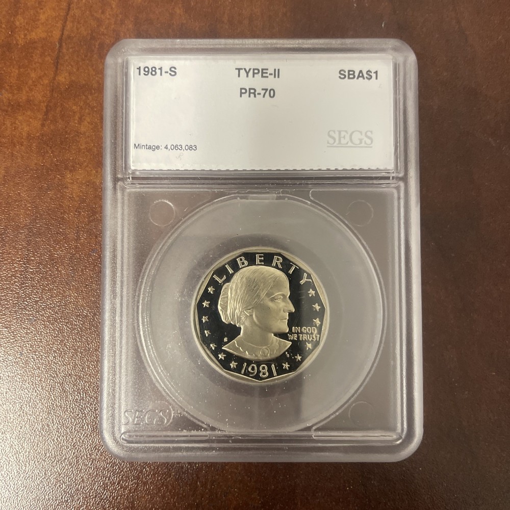1981 S Susan B Anthony Type 2 Proof
