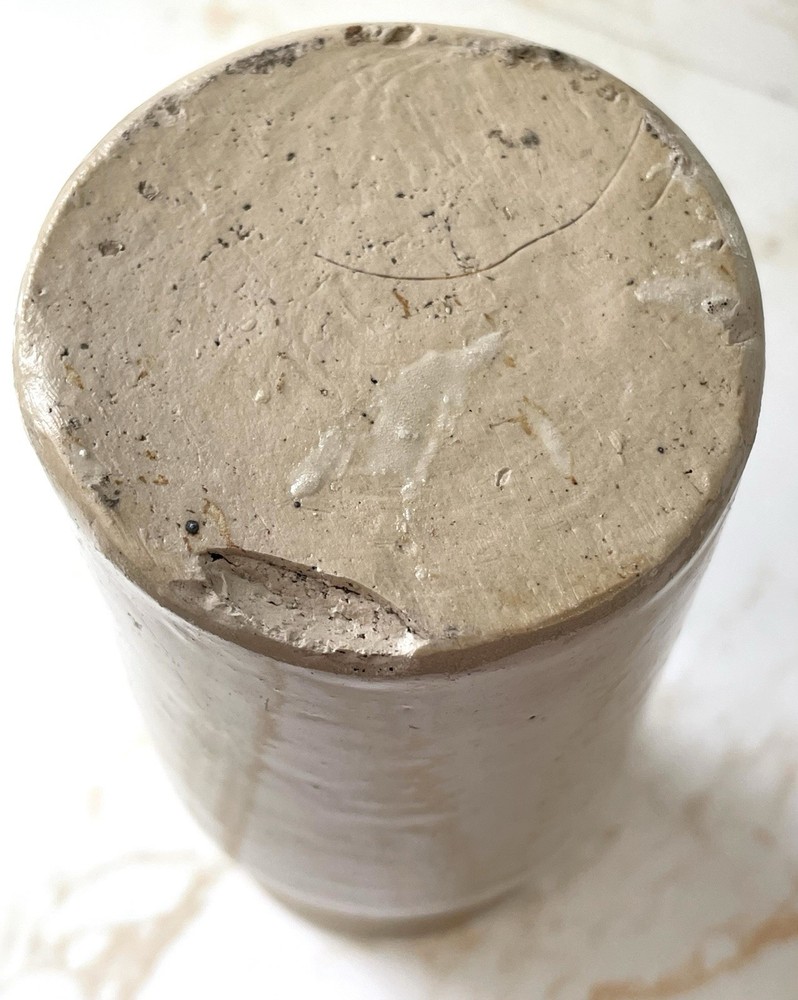 Victorian Stoneware Bottle Powell Bristol Small Storage Jar