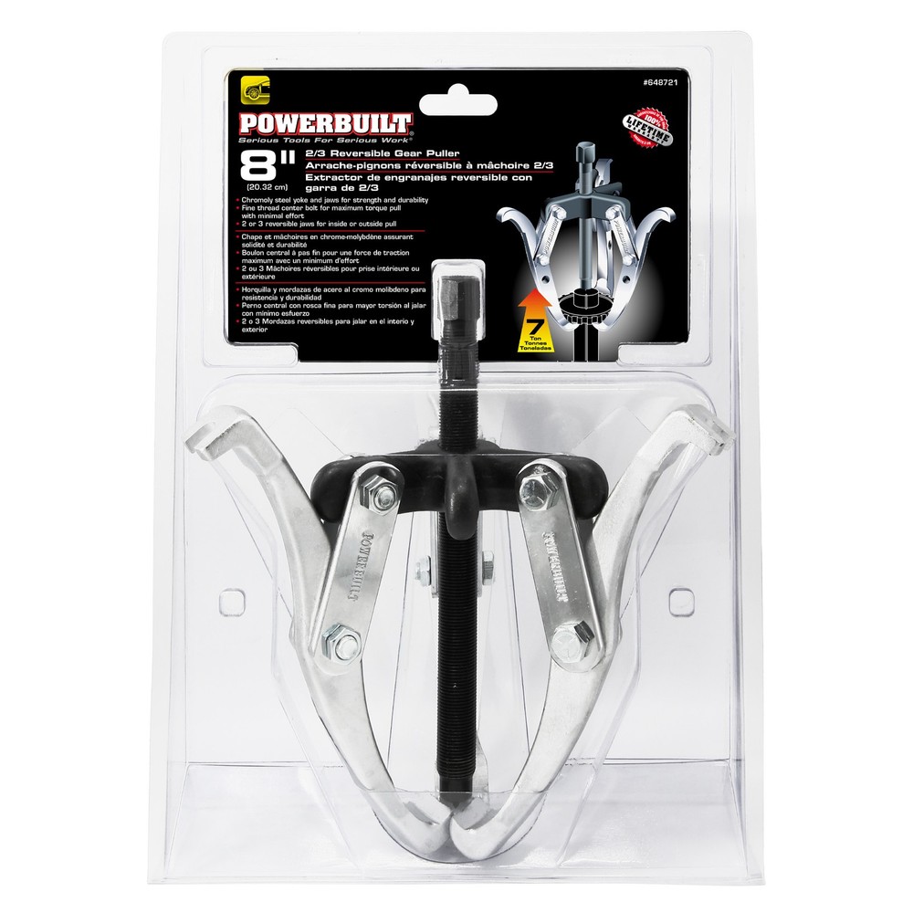 Powerbuilt 8 Inch Gear Puller - 648721