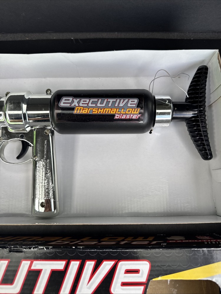 Executive Marshmallow Blaster – Shoots Large Marshmallows 40 Ft – Pre-Owned