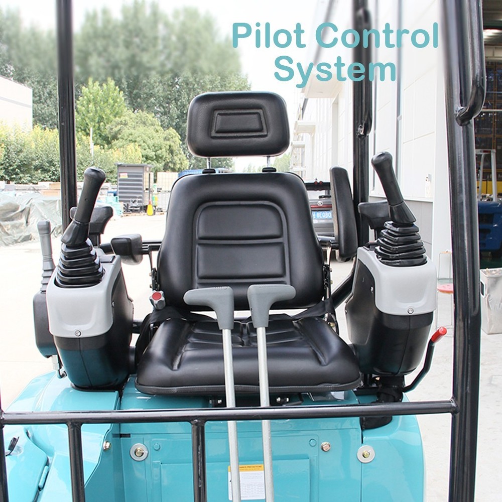 2.5ton Mini Excavator Side Swing Extendable Crawler Diggers Kubota D902 Engine