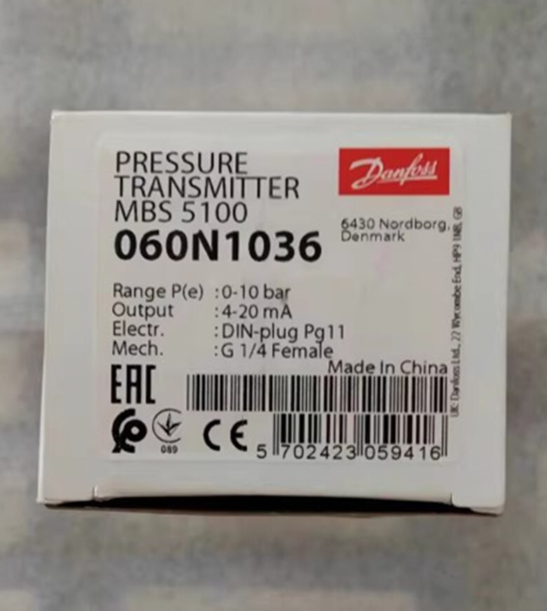 1pcs Danfoss MBS5100 060N1036 pressure sensor