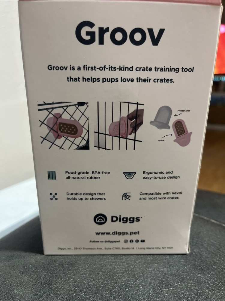 Diggs Groov Interactive Crate Training Aid For Dogs