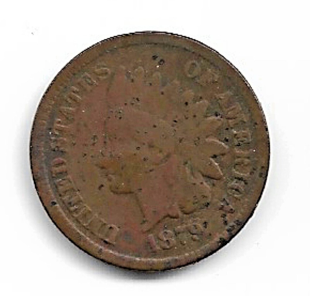 1879 Indian Cent : Good +