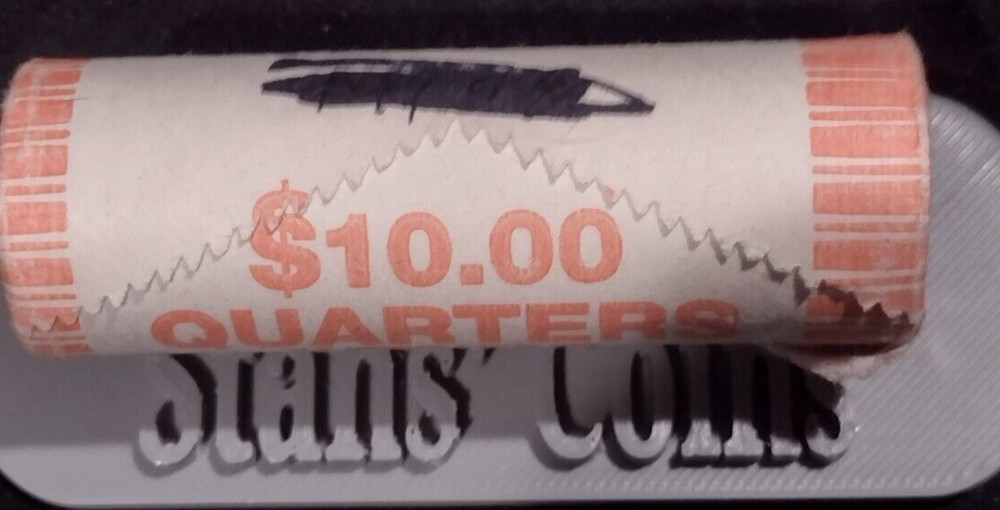 2000 D Massachusetts Statehood Quarter roll OBW