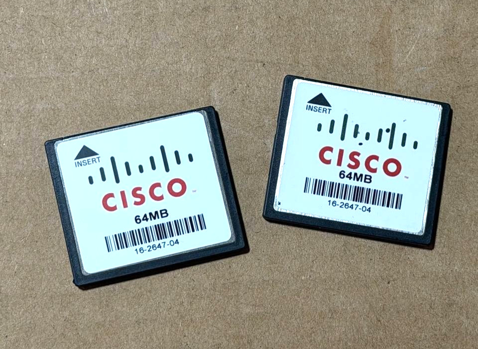 Lot for Cisco 64 MB Compact Flash Memory Card
