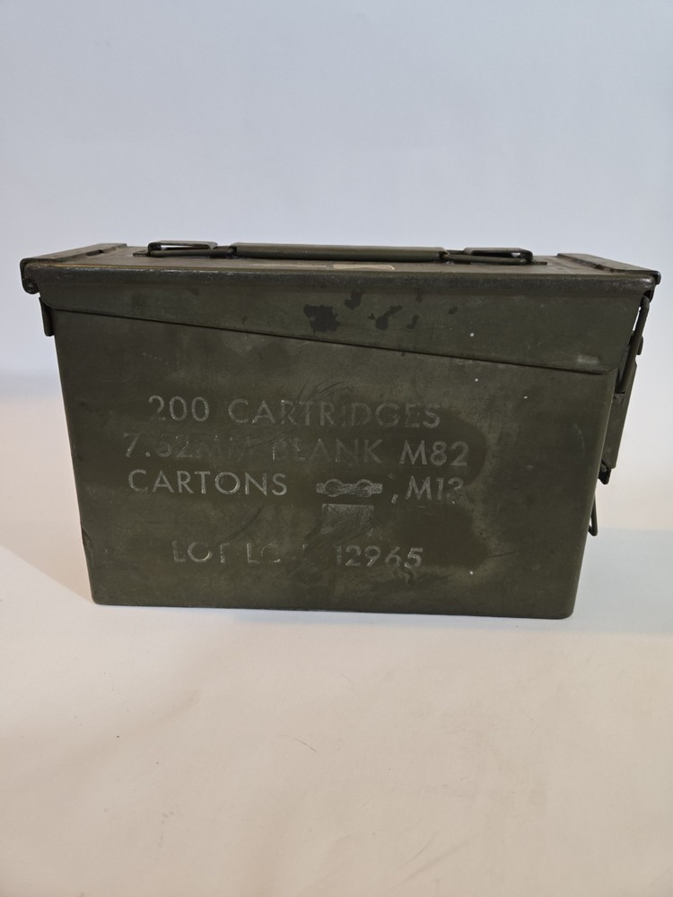 Vintage Military Ammo Box
