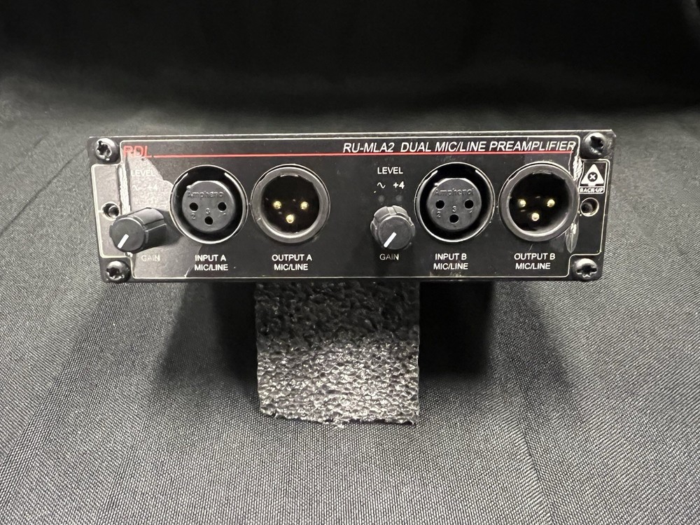 RDL RU-MLA2 Dual Mic / Line Preamplifier
