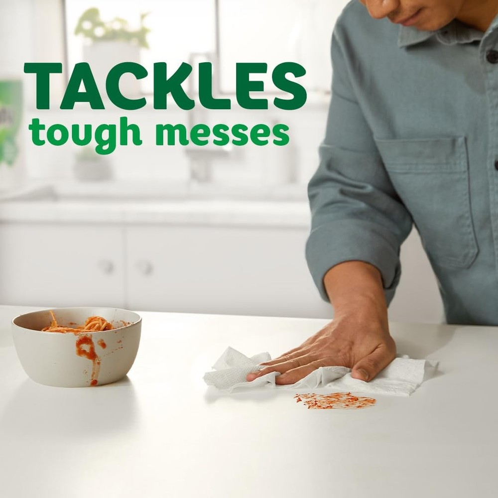 SelectASize Paper Towels, 2 Double Plus Rolls, White, 113 Sheets Per Roll