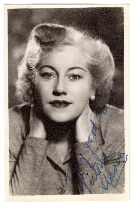 Victoria Sladen Signed Postcard / Autographed Opera Singer