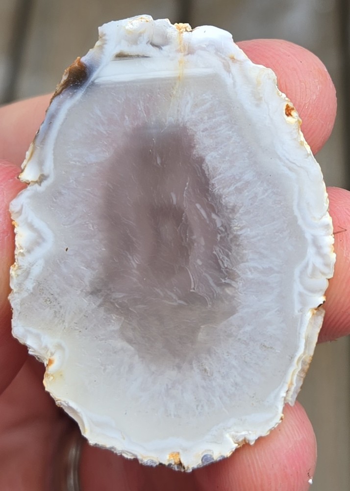 5 Oco Agate Geode Slices - Rough, Natural, Not Polished Lapidary
