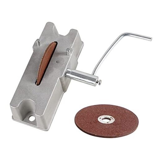 Manual Engine Piston Ring Filer Tool Grinder with 120 Grit Kit Grinding Wheel