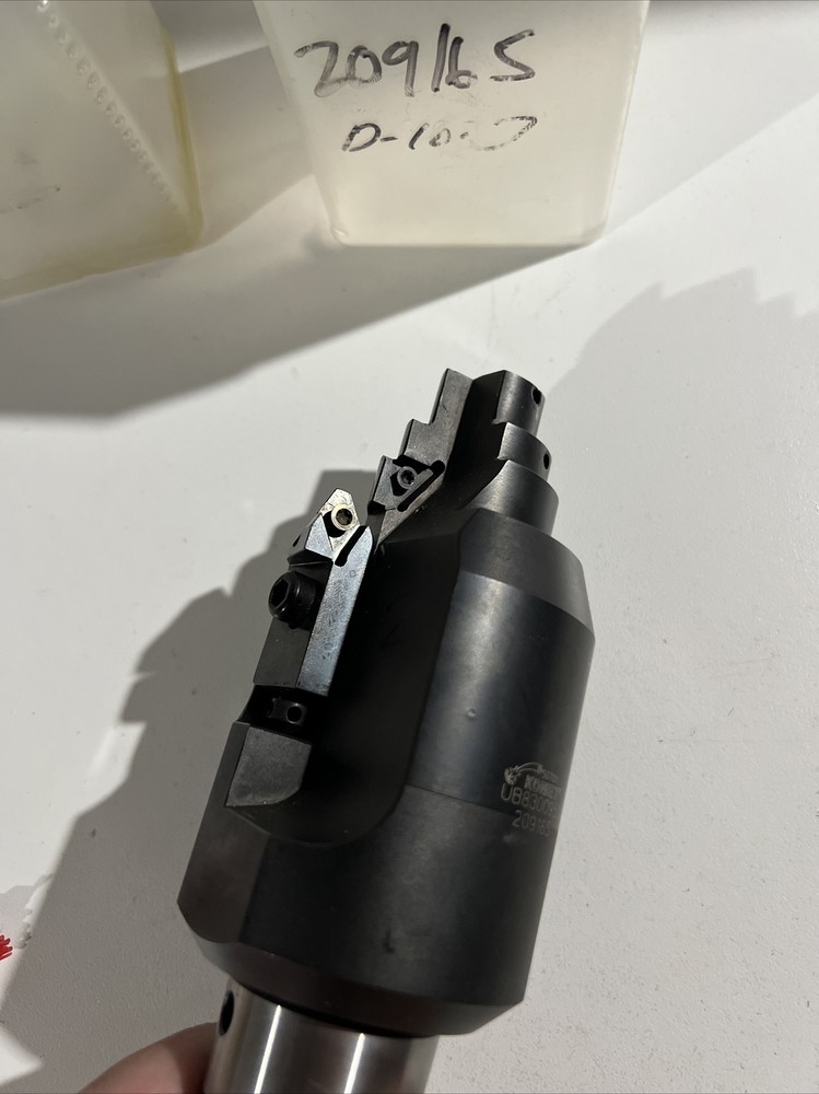 KOMET Ub8300950 ADJUSTABLE STEP BORE/ CHAMFER TOOL HOLDER Indexible Carbide