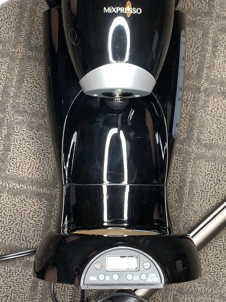 Mixpresso Mini Compact Drip coffee Maker With Brewing Basket, Black