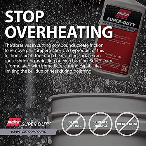 High-Performance 32 oz. Heavy Duty Compound for Professional Detailing & Buffing