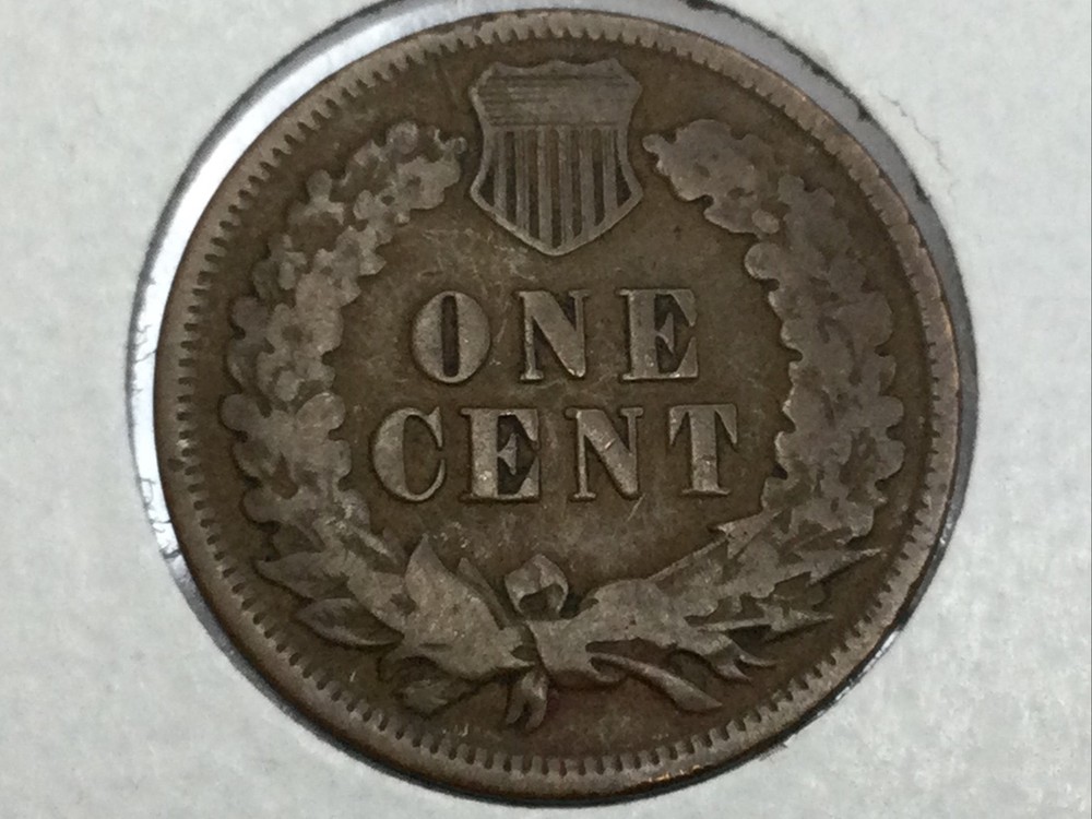 1874 Indian Cent in fine