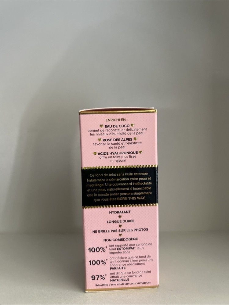 TOO FACED ~ BORN THIS WAY UNDETECTABLE COVERAGE FOUNDATION ~ SNOW ~ 1.0 OZ