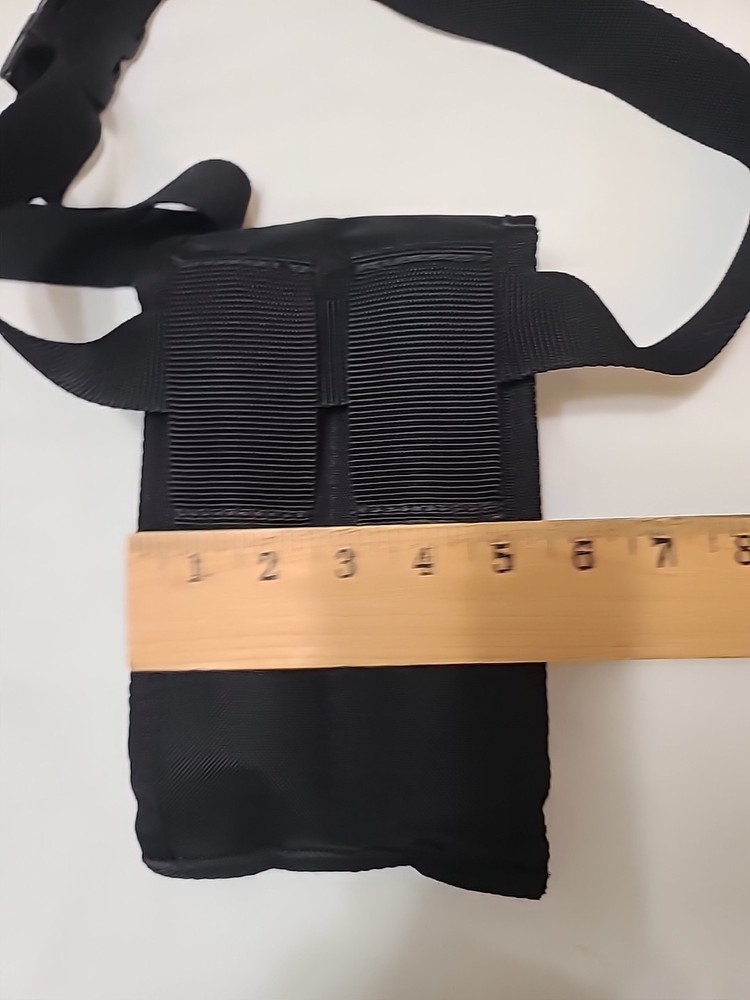 VIEWLOADER Paintball Black Canvas Shoulder Bag With 2 Plastic Containers