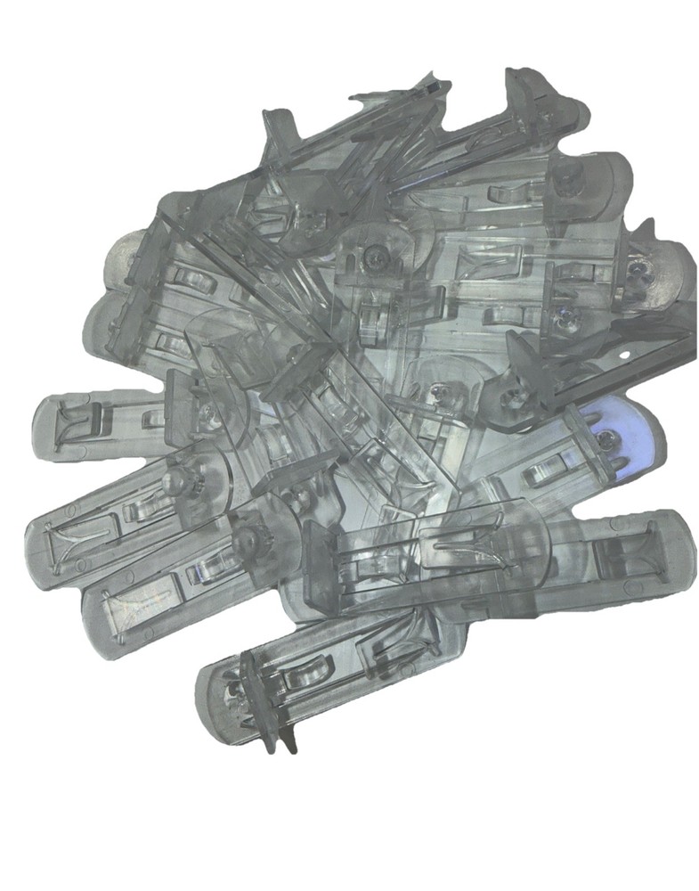Locking Cabinet Shelf Clips Shelf Support Pegs, Plastic. Quantity 29 {7}