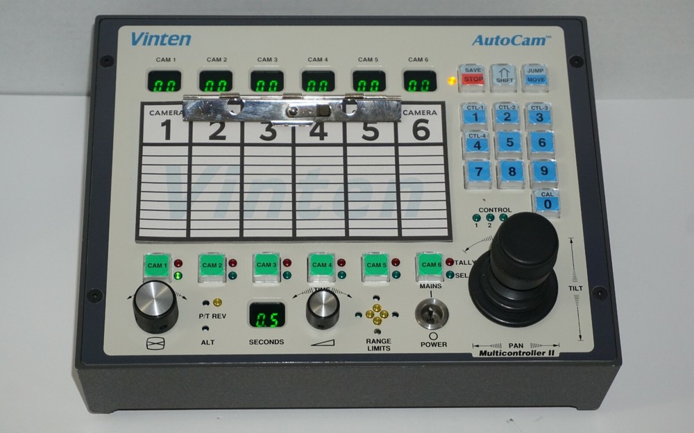Vinten Multicontroller II Autocam 6 Camera Compact Control System