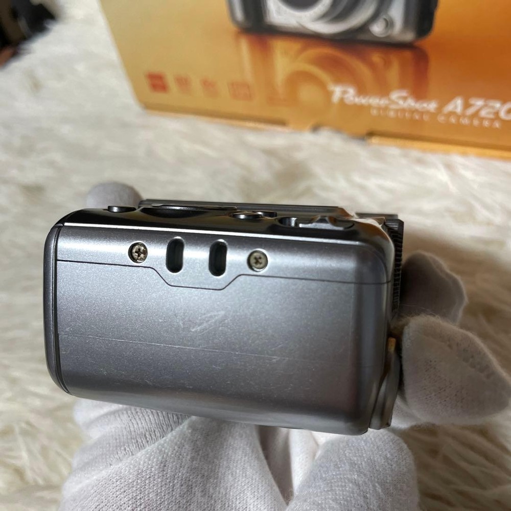 Canon PowerShot A720 IS Digital Camera Box Manual Working Japan
