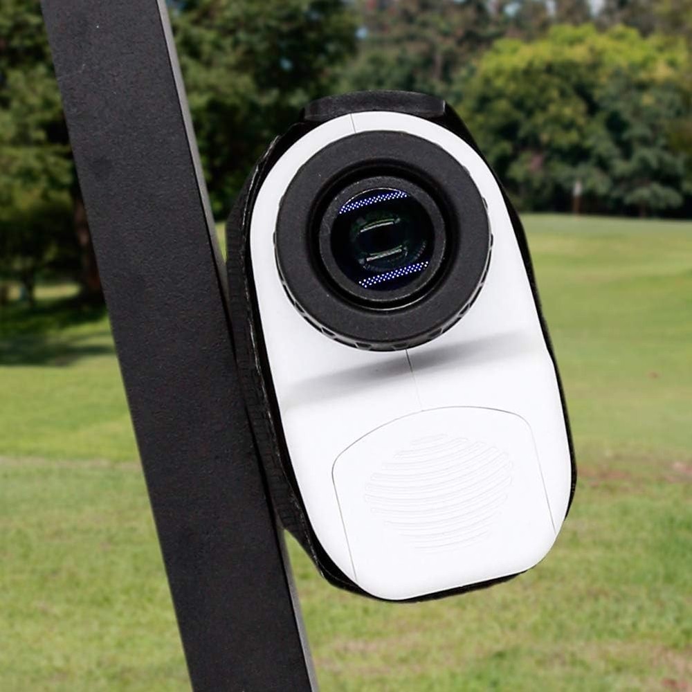 Luxurious Magnetic Rangefinder Mount Strap for Golf Carts - Secure & Accessible