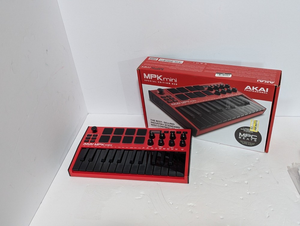 MPK mini MKII Controller Limited-Edition Red
