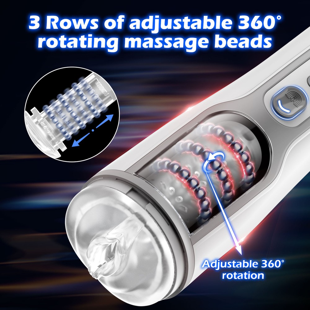 Automatic Male Masturbaters Thrusting Rotating Vibrating Strokers Cup Lubricants