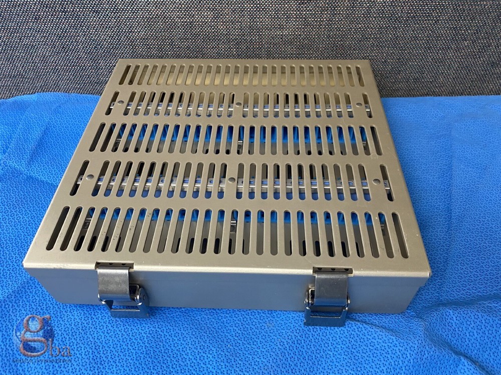 Microsurgical Autocave Sterilizer Sterilization Micro Instrument Case Two Level