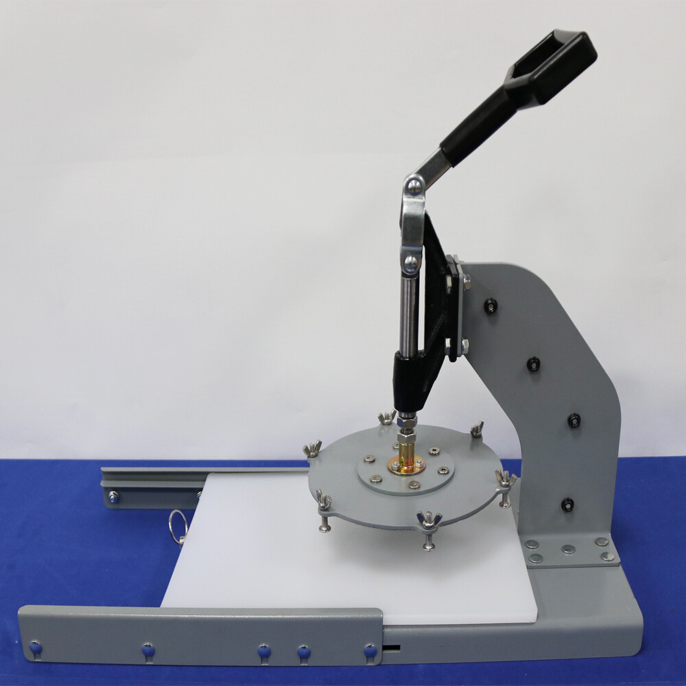 8" Pizza Dough Pastry Manual Press Machine Tabletop Roller Sheeter Maker