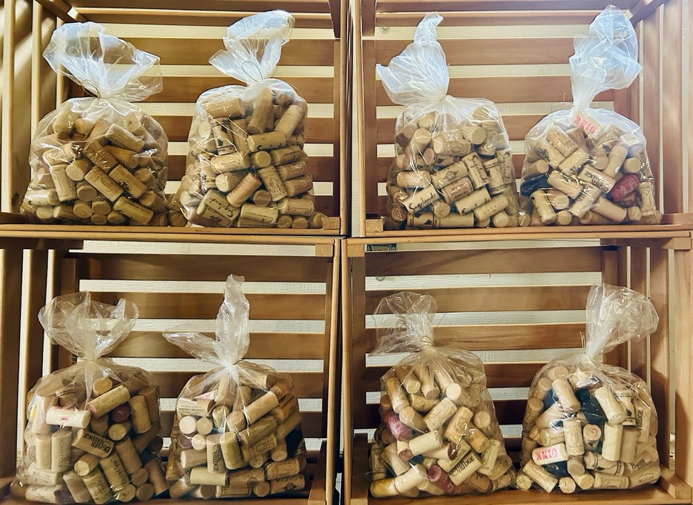 Synthetic wine corks/used excellent condition