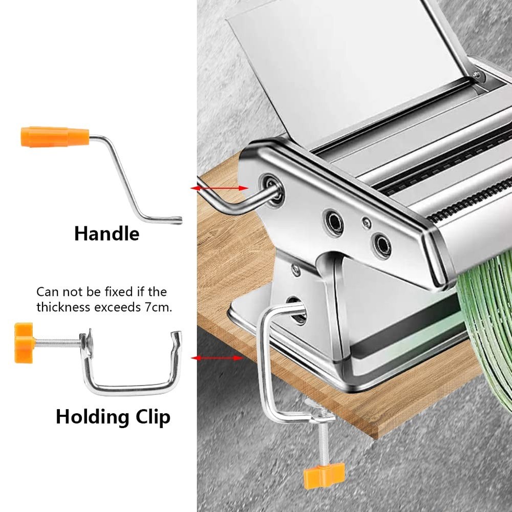 Pasta Maker Handle Replacement,Manual Noodle handle, as picture show