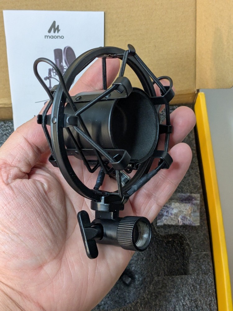 Desktop USB Microphone (Maono AU-A04 Series) w/ Stand & Pop Filter