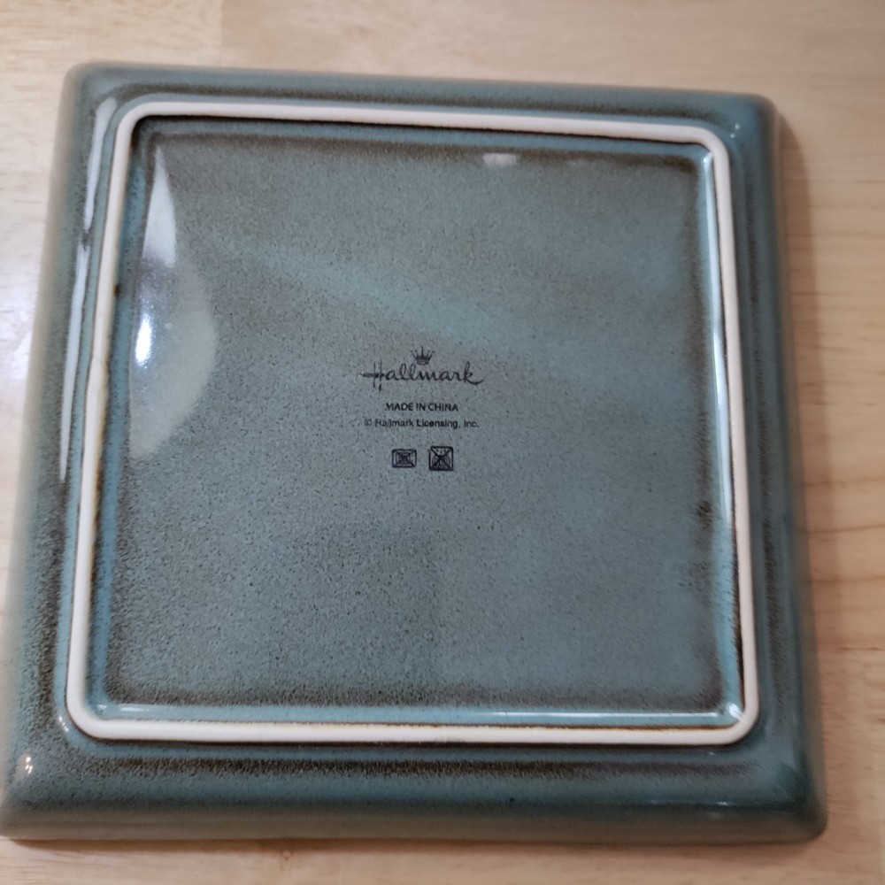 Hallmark “Let’s Eat” Snack Appetizer Plate 7"