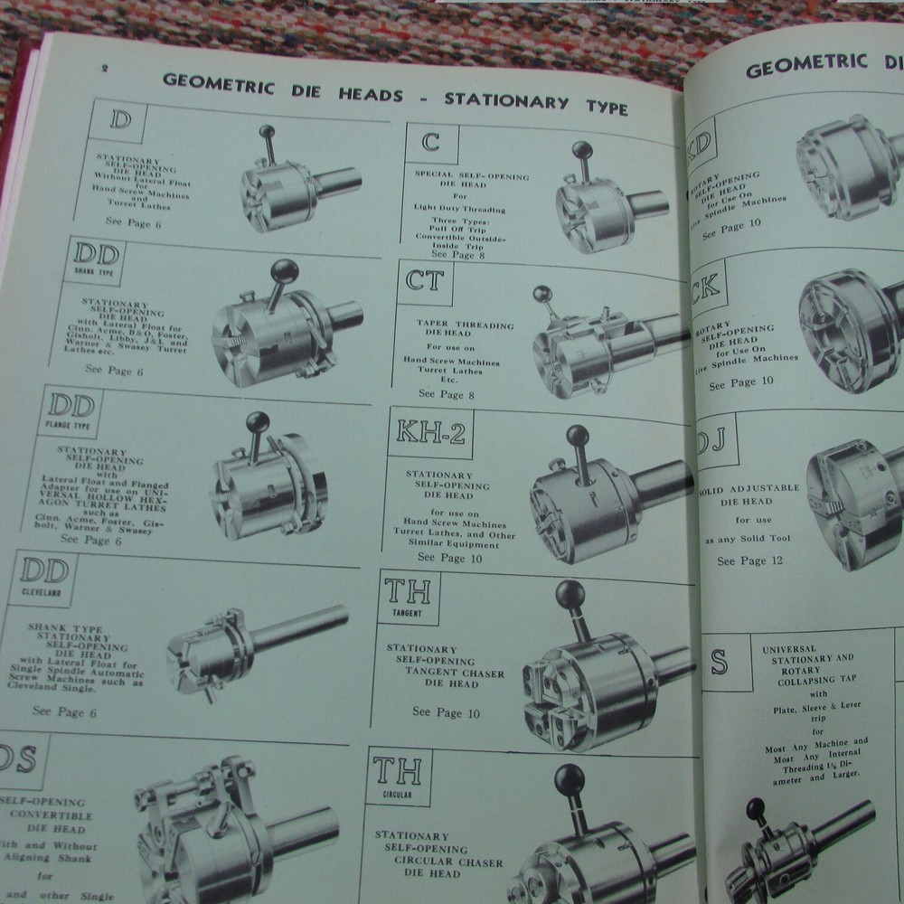 Geometric Tool Company Bulletins 1950's